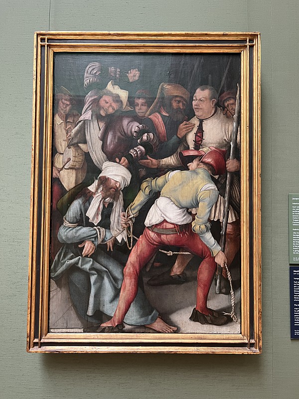 Grünewald — Le Christ outragé 1505